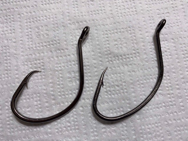 Hook Comparisons - got some new hooks from Hookers Terminal Tackle
